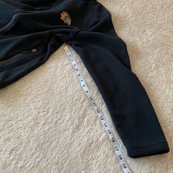 Chicago Blackhawks NHL mens black fleece size small - Picture 15 of 16